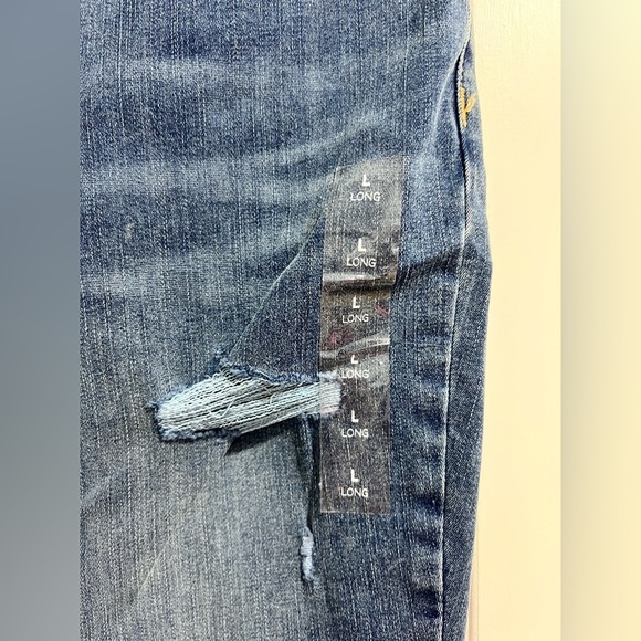 NEW NWT Maurice’s jeans jeggings‎ L large long high rise - Picture 5 of 9